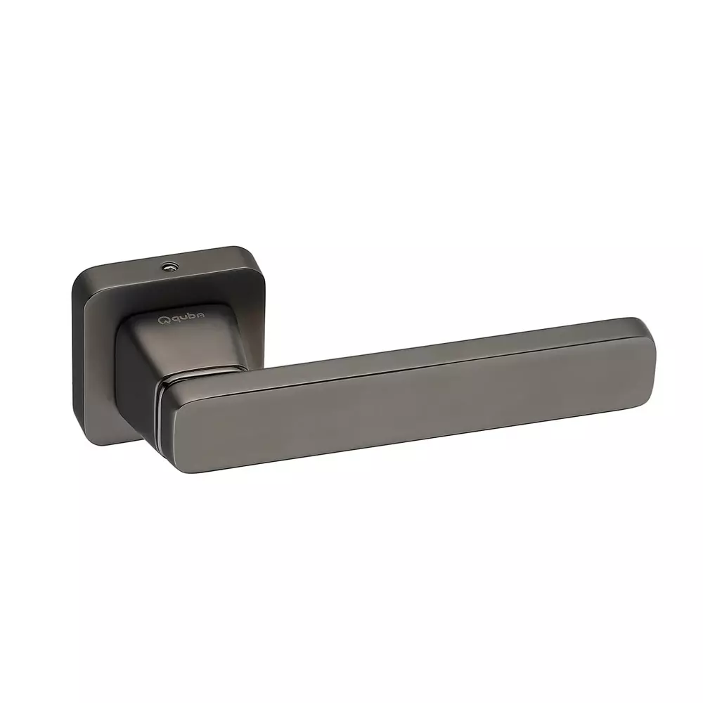 Quba Vogue Door Handle Zinc Alloy BN/BMPVD Finish, QP 3030