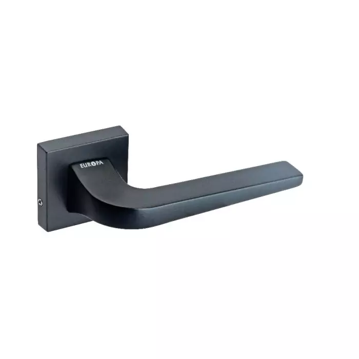 Europa Mortise Handle Zinc Matte Black Finish, GMHZR609