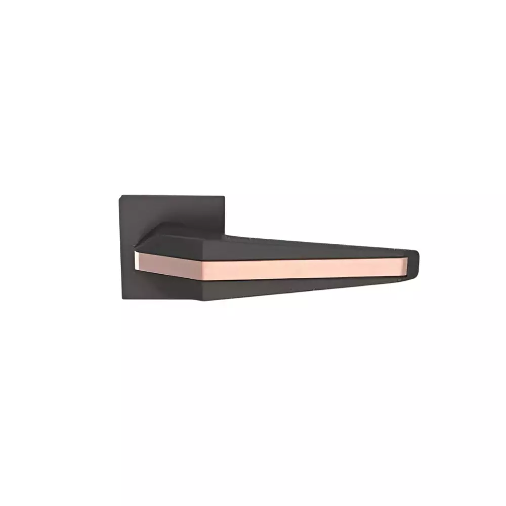 Godrej Rose Handle HDH 14 Neo Luxury Theme Matte Black Rose Finish, 9339