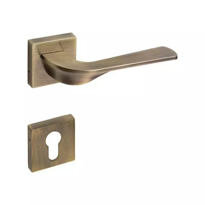OZONE Nebula Series TAURUS Mortise Handle 45x85 mm High-Quality Zinc Alloy Antique Brass Finish 200 mm Length, OZH-NEB-TAU 8” ANTIQUE BRASS