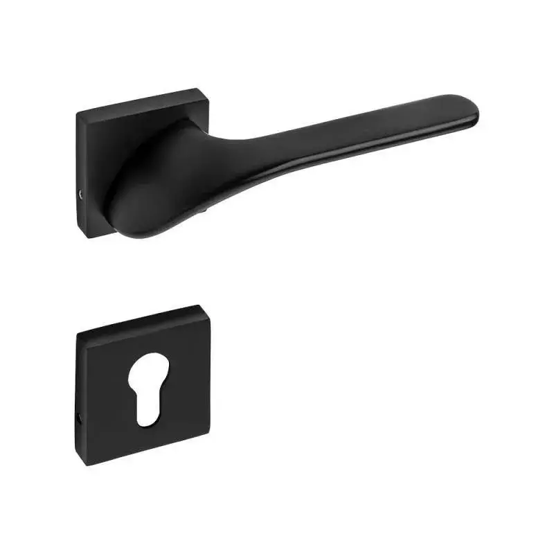 OZONE Astro Series POLLUX Mortise Handle 45x85 mm High-Quality Zinc Alloy Black Matt Finish 250 mm Length, OZH-AST-LUX 10” BM