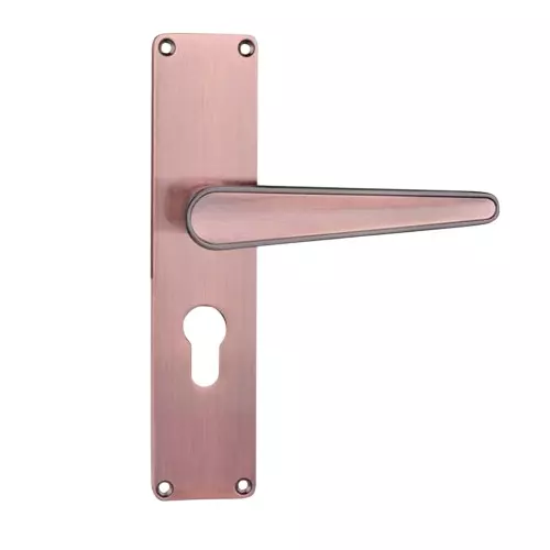 Godrej Door Handle Set 2C NEH 19 Black Antique Copper, 3213