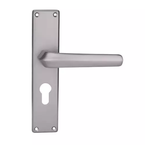 Godrej Door Handle Set 2C NEH 20 Matte Black Nickel, 3323