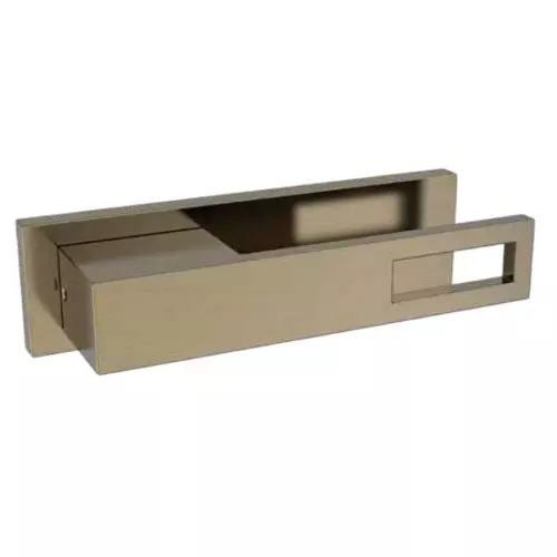 Godrej Rose Handle Evolve Neo Luxury Theme Antique Brass Finish, 7389