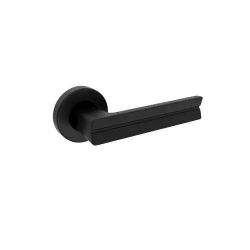 Godrej Rossete Door Handle 2C EM 05 Matte Black, 9576