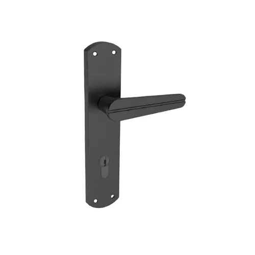 Godrej Rossete Door Handle 2C EM 05 Matte Black, 9576