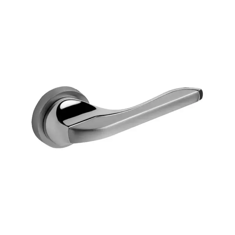 OZONE Astro Series GAIA 45x85 mm Mortise Handle High-Quality Zinc Alloy Chrome Plated / Satin Nickel Finish, OZH-AST-GAI RS CP/SN