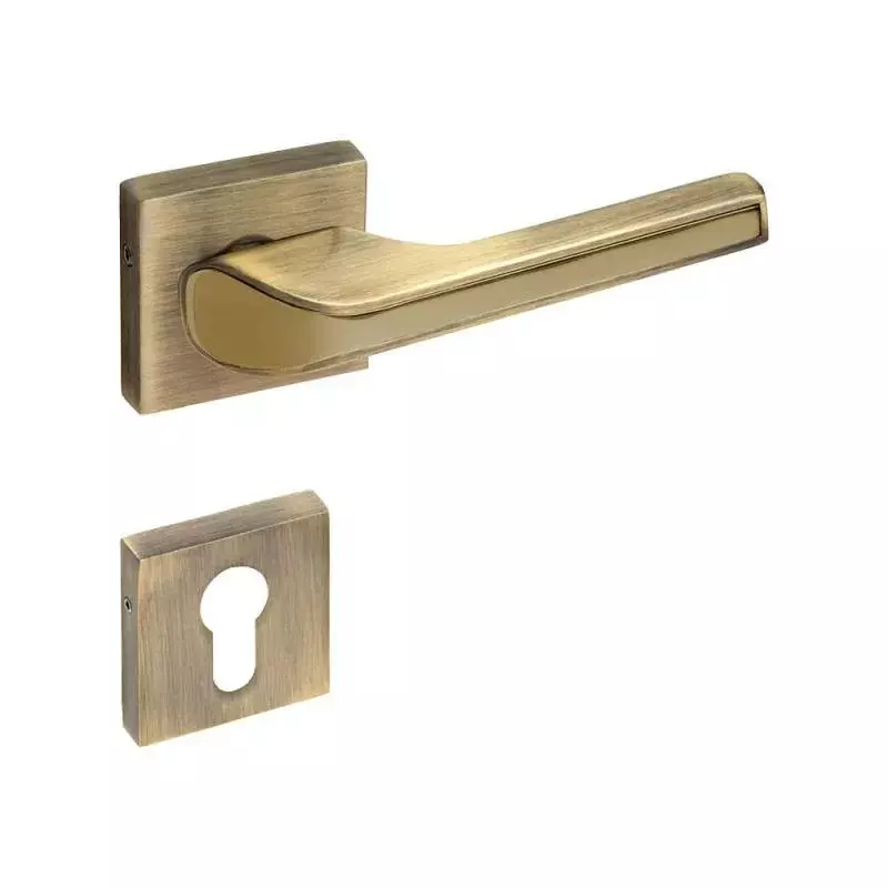 OZONE Aries Series Voyager Mortise Handle Zinc Alloy 45x85mm Lock Body 250 mm Size Antique Brass, OZH-ARI-VOY 10” ANTIQUE BRASS