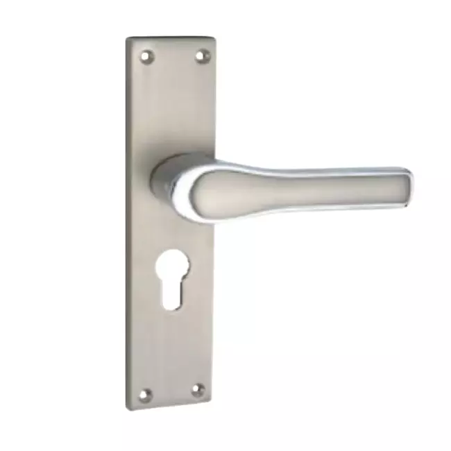 Tasa Mortise Handle White Metal Antique Finish, Q-31
