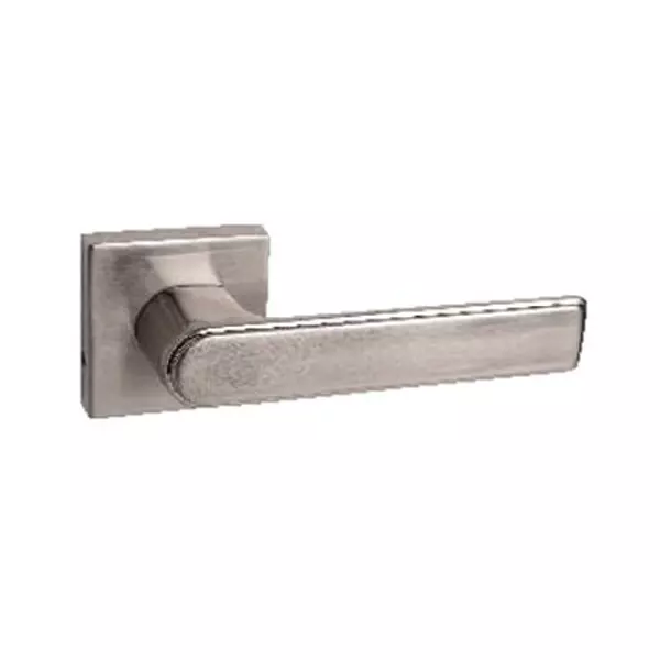 Europa Mortise Handle Rose Zinc 9 inch (228 mm) Stainless Steel Finish, M516961R677SS
