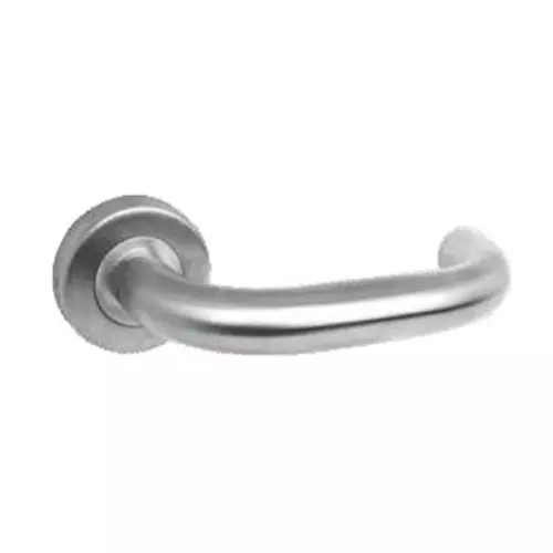 Europa Mortise Handle Rose Stainless Steel, MHSR646SS