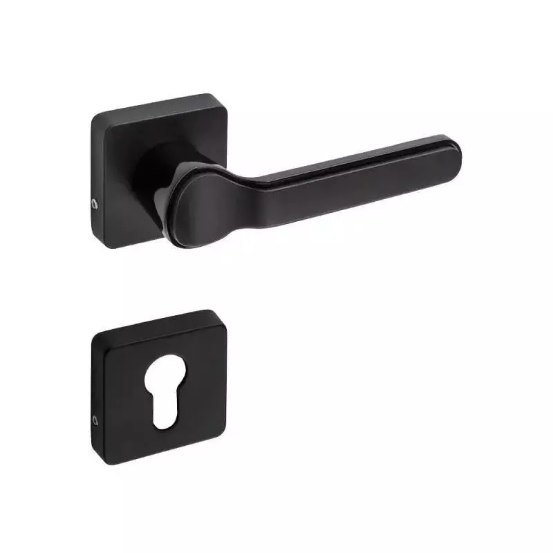 OZONE Astro Series SIRIUS 45x85 mm Mortise Handle High-Quality Zinc Alloy Dual Black Finish, OZH-AST-SIR RS DUAL BLACK