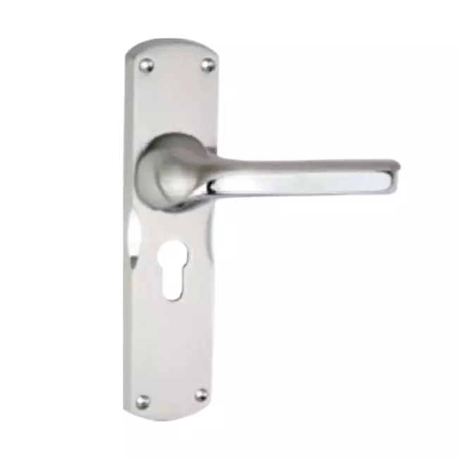 Tasa Mortise Handle White Metal Antique Finish, Q-49