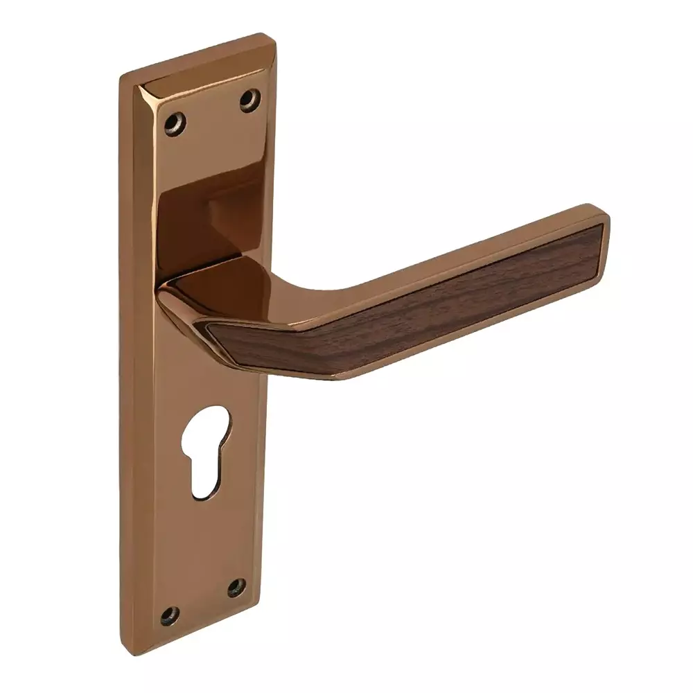Magmus Mortise Handle Set Brass PVD Rose Gold / Qubic Finish (SJ - 375), 200501375.5109