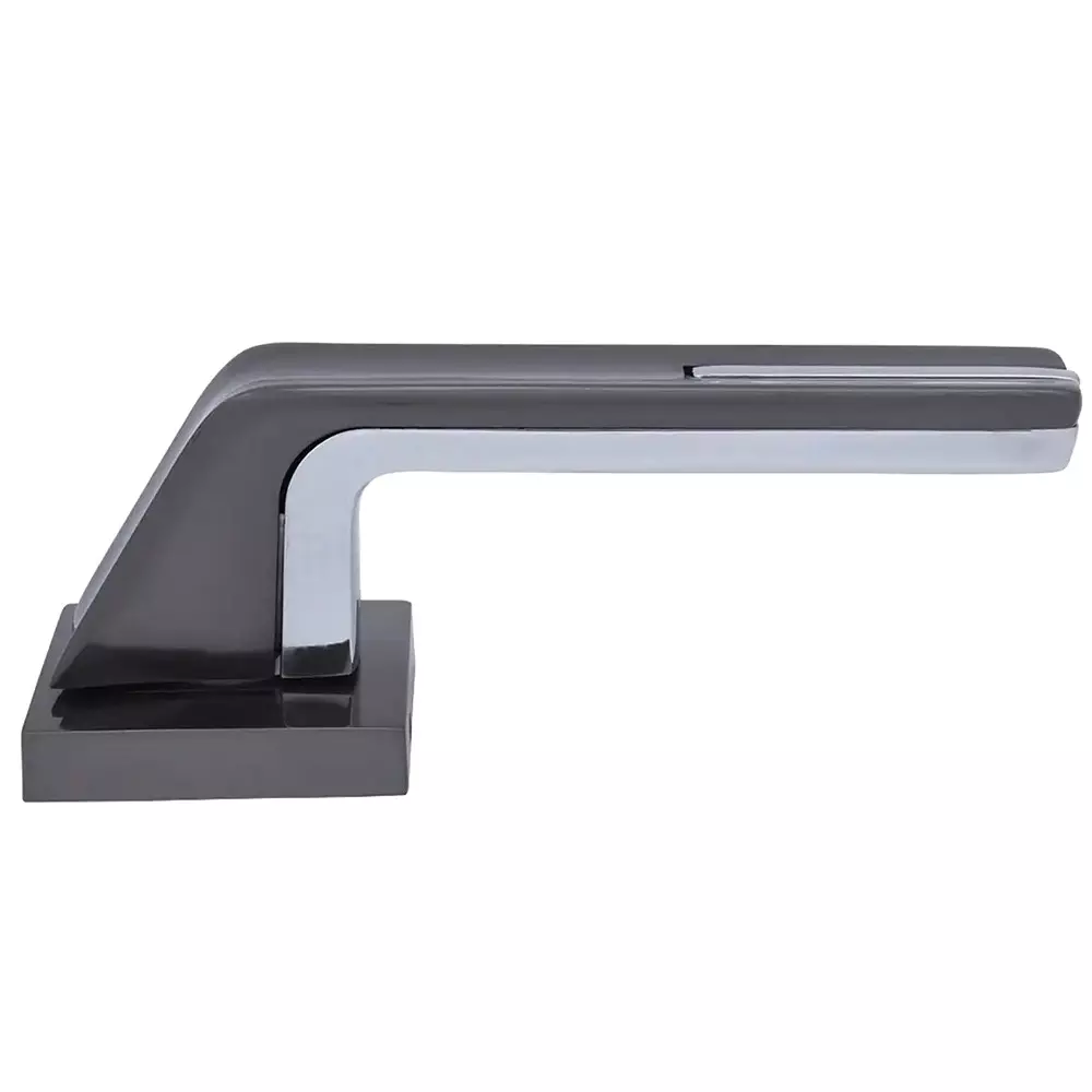 Magmus Mortise Handle Set Brass Satin Black / Chrome Finish (SJ - 300), 300501300.0813