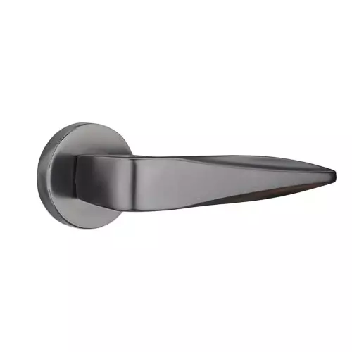 Godrej Rose Handle HDH 03 Urban Chic Theme Matte Black Nickel Finish 40 mm, 9288