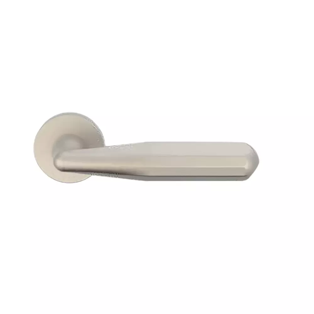 Godrej Rose Handle HDH 18 Smart Ethnic Theme Satin Steel Finish, 9355