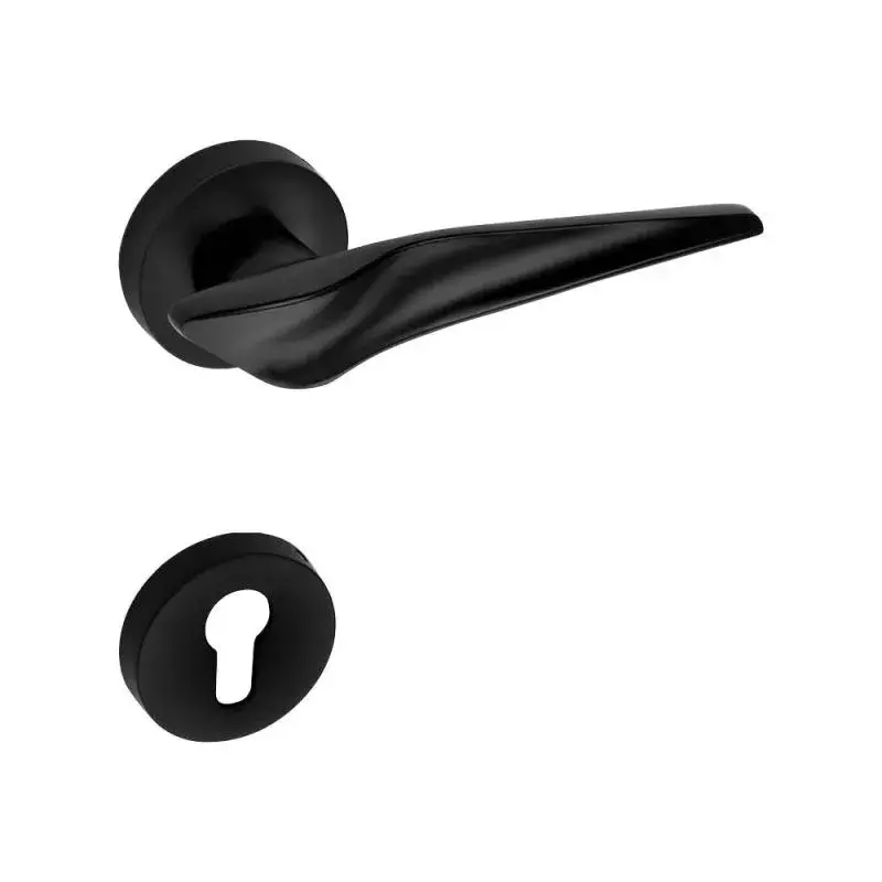 OZONE Nebula Series ORION Mortise Handle 200 mm High-Quality Zinc Alloy Black Matt Finish, OZH-NEB-ORI 8” BM