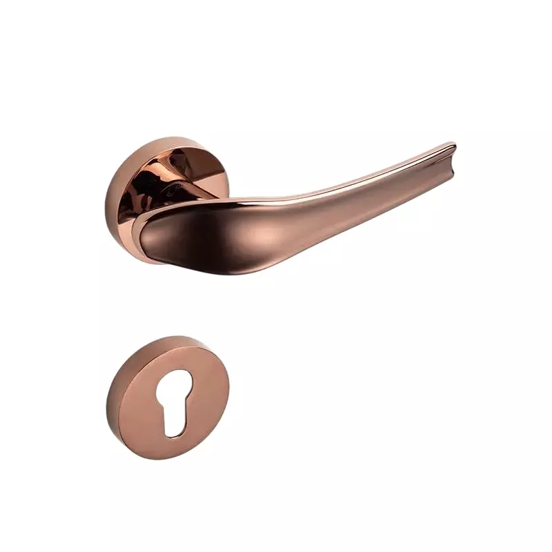 OZONE Astro Series ONYX 45x85 mm Mortise Handle High-Quality Zinc Alloy Rose Gold Finish, OZH-AST-ONY RS ROSE GOLD