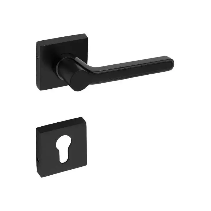 OZONE Aries Series Kepler Mortise Handle Zinc Alloy 45x85mm Lock Body 250 mm Size Dual Black, OZH-ARI-KEP 10” DUAL BLACK