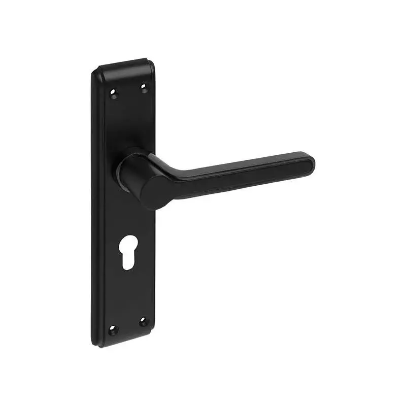 OZONE Aries Series Kepler Mortise Handle Zinc Alloy 45x85mm Lock Body Chrome Plated / Satin Nickel, OZH-ARI-KEP RS CP/SN