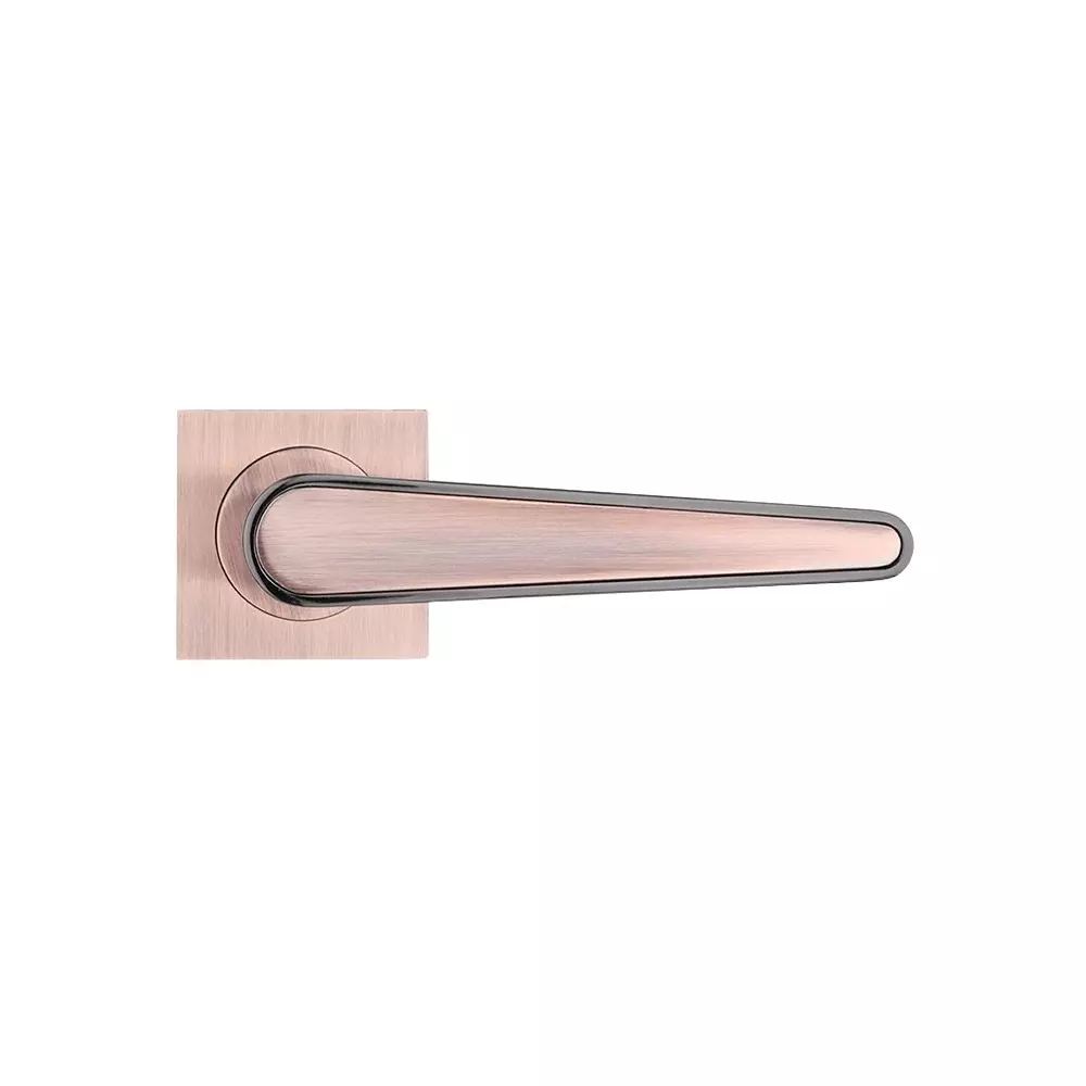 GODREJ NEH 19 Rose Handle 28 to 40 mm Door Thickness Stainless Steel Black Antique Copper Finish, 3218