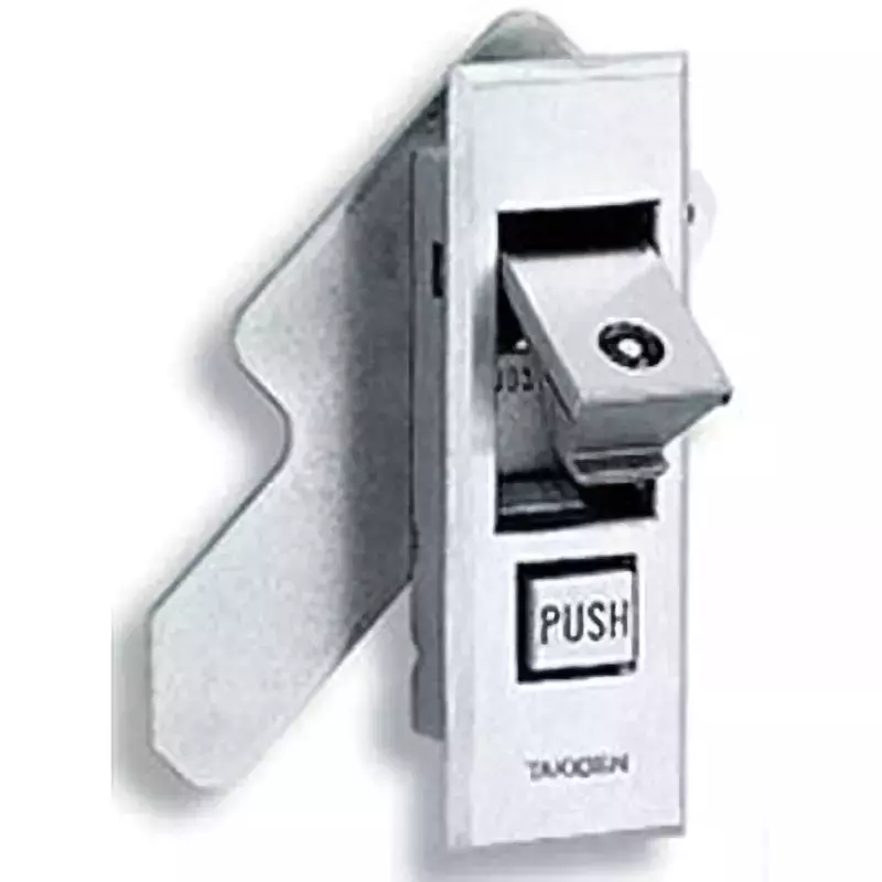 TAKIGEN Stainless Steel Flat Handle with Push Button, A-1260-3(#030)