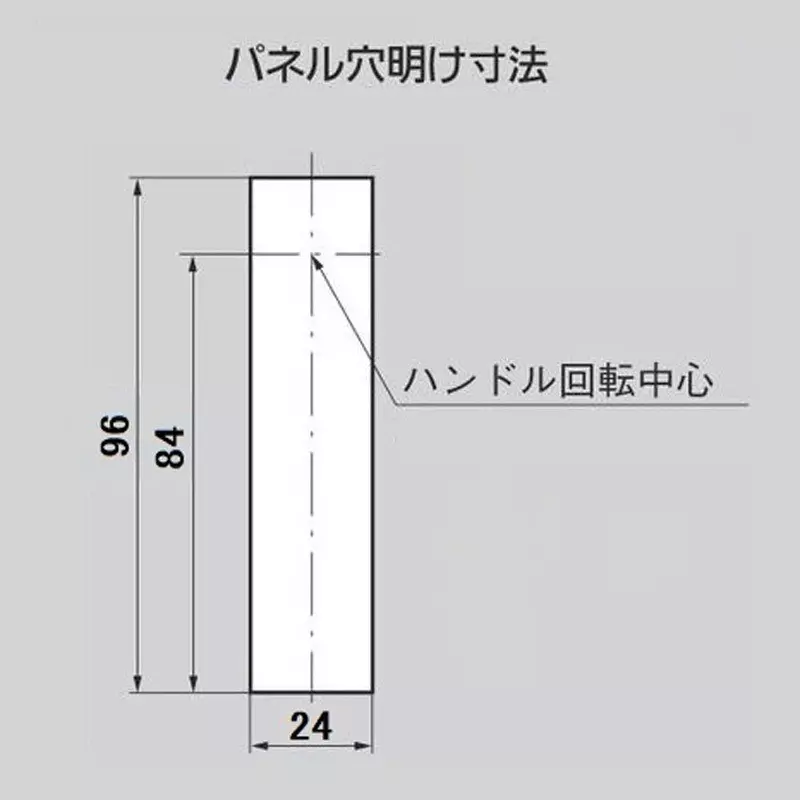 TAKIGEN Thin Flat Swing Handle Zinc Alloy Satellite Chrome Plating, A-464-2-1(TAK55)