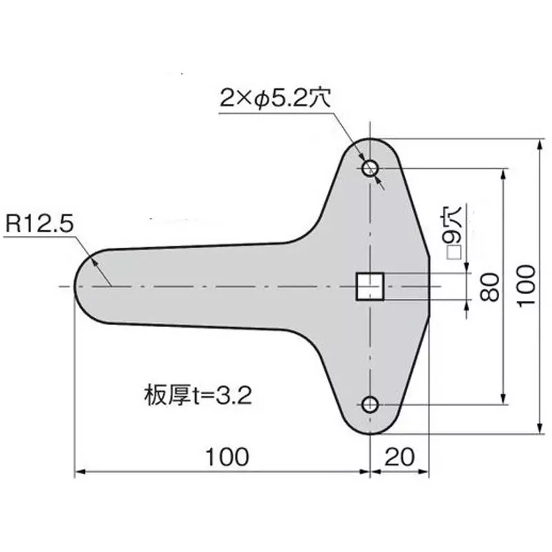 TAKIGEN Clasp Steel Plate Cold Commercial (SPCC) and Zinc Plating Chromate Treatment (MFZn-C) Finish, AC-25-4