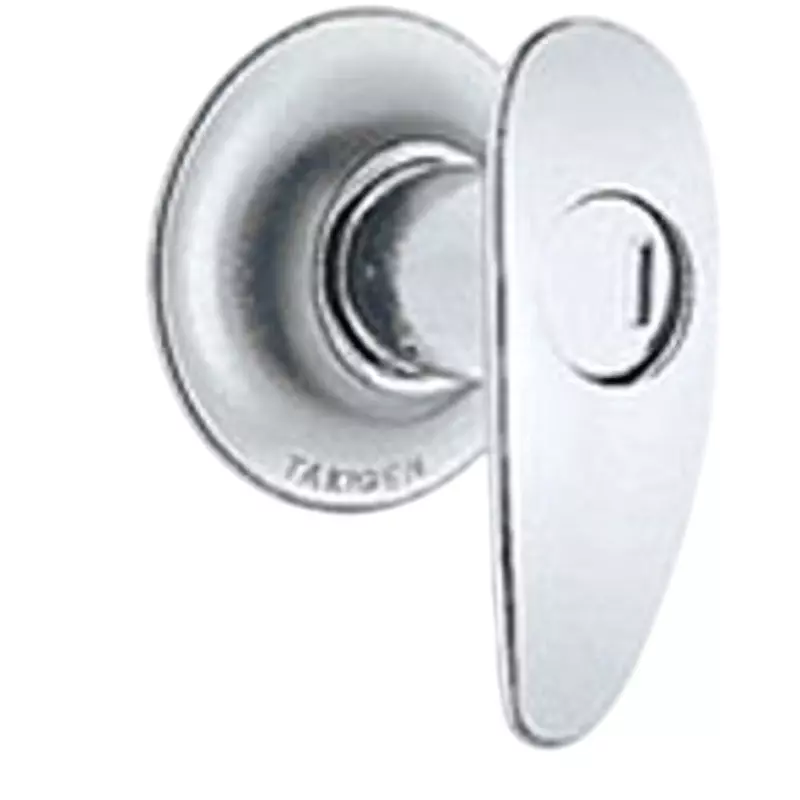 TAKIGEN Oval Handle Zinc Alloy Chrome Plating 110 g, A-19-2-1(#0200)