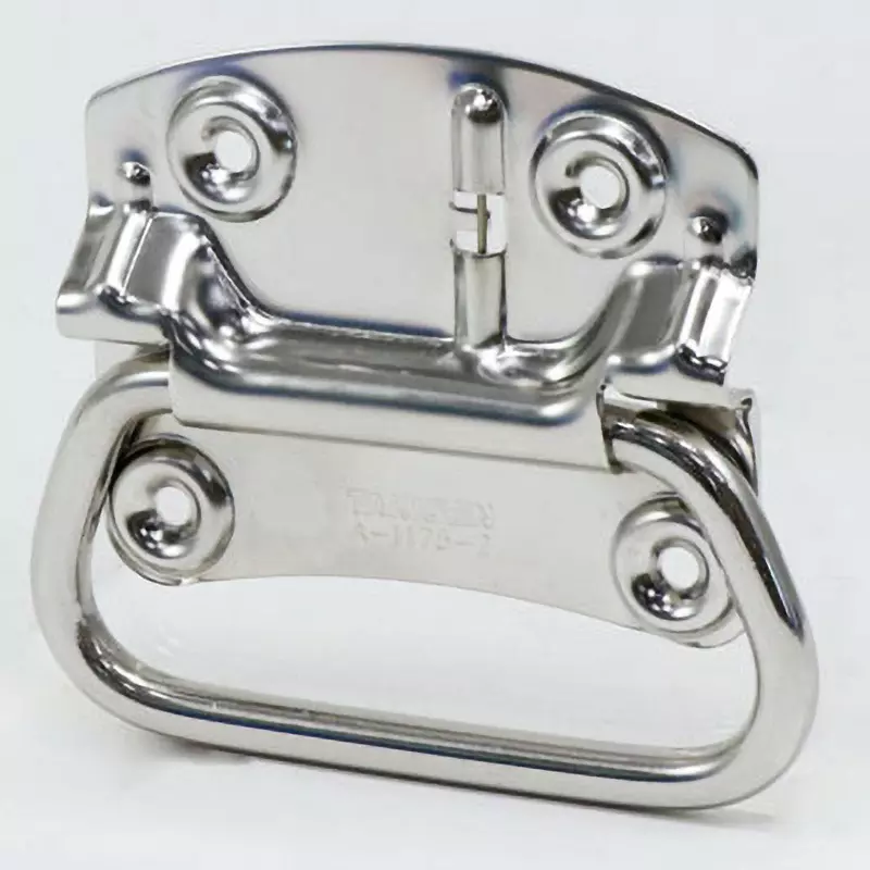 TAKIGEN Trunk Handle Electrolytic Polishing with Stainless Spring, A-1175-2