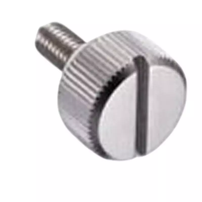 TAKIGEN Knurled Knob (M3 X L1 = 6.5) All Screws Stainless Steel (SUS303), A-1176-S-8