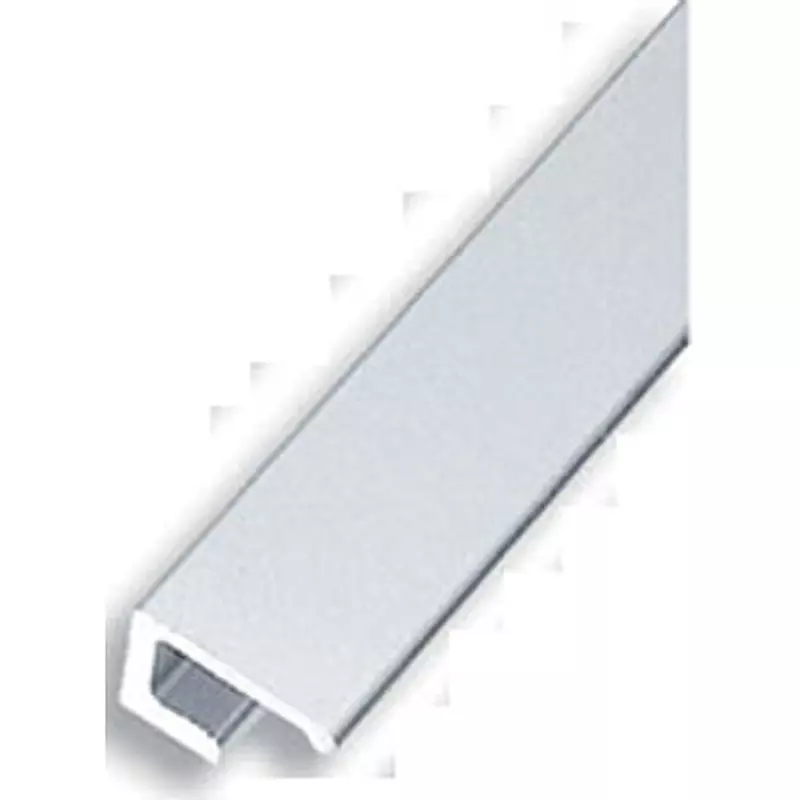 TAKIGEN Square Aluminum Handle Silver Anodized 55 g, A-190-2-1