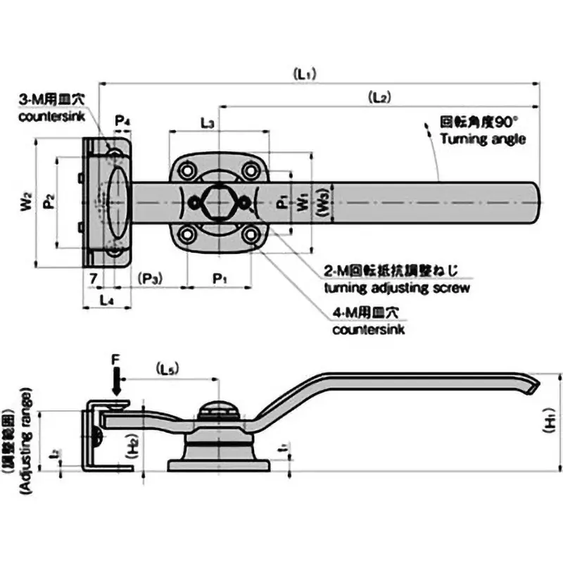 TAKIGEN Stainless Steel Sealing Handle 585 g, FA-1919-2