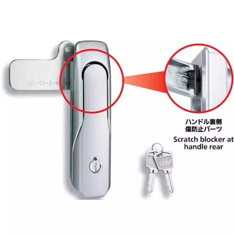 TAKIGEN Flat Handle Zinc Alloy 255 g with Simple Mounting Function, A-449-3-2