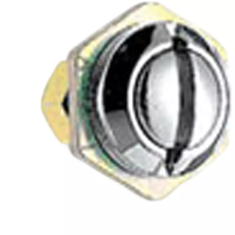 TAKIGEN Lock Handle (Main Unit) and Chrome Plating & Zinc Plating Chromate Treatment Finish, A-120-1