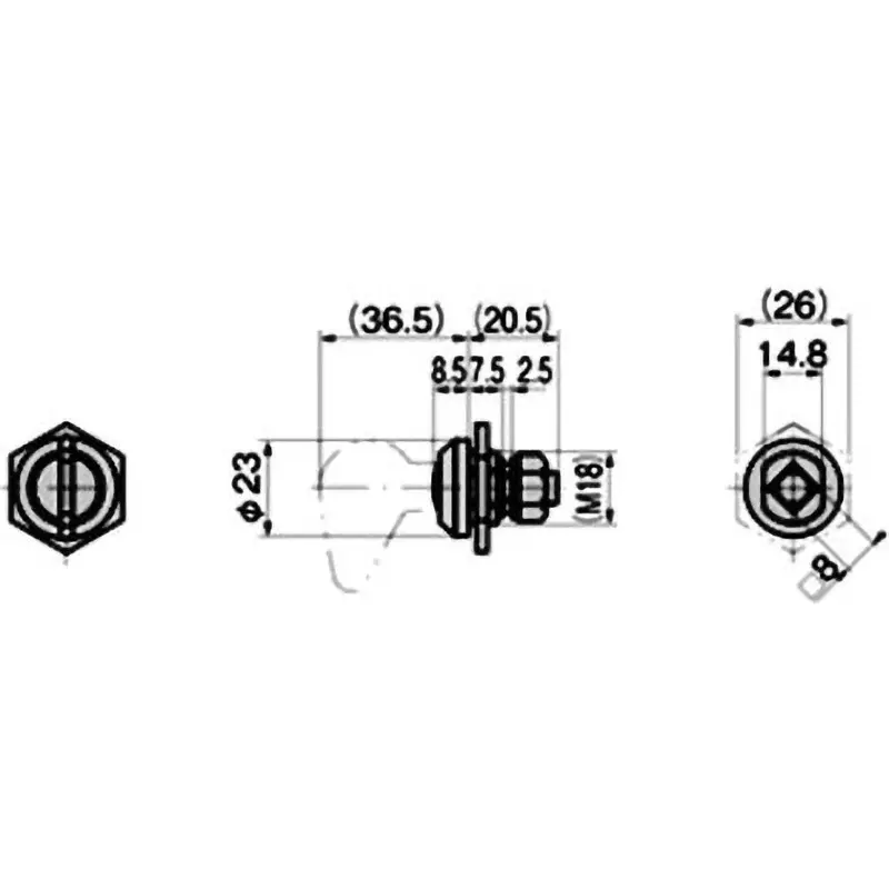 takigen-lock-handle-main-unit-61094547