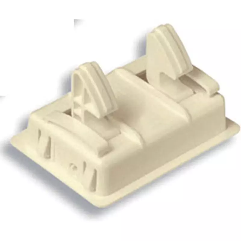 TAKIGEN Plastic Cover Latch Polyacetal (POM) 1.2 to 2.3 mm Suitable Thickness, AP-846-1-Cream