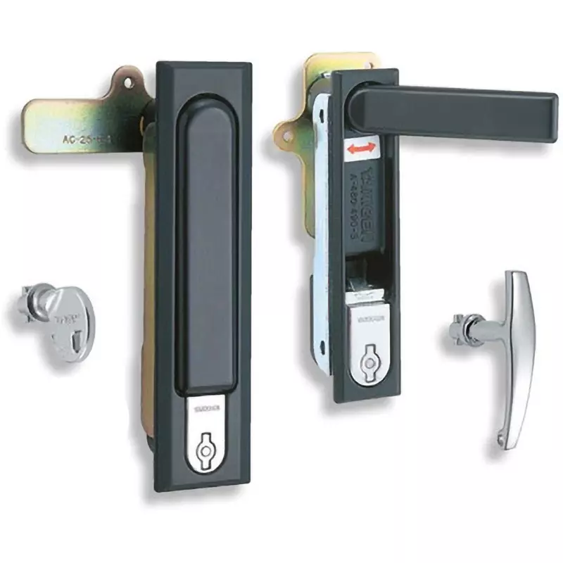 TAKIGEN Auto Lock Flat Handle Lock Handle Type Aluminum Alloy 450 g, A-480-B-3(#0061-H)