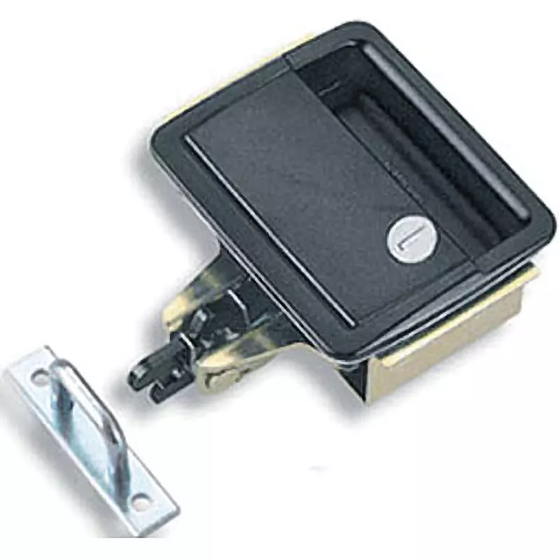 TAKIGEN Snatch Lock Flat Handle 480 g for Vibration Resistance, AP-151R-B-1-1-Black(#400)