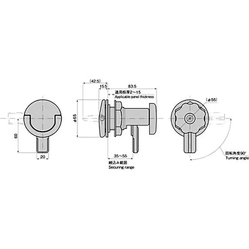 TAKIGEN Stainless Steel Turtle Handle Mirror Buffing 870 g, A-1168