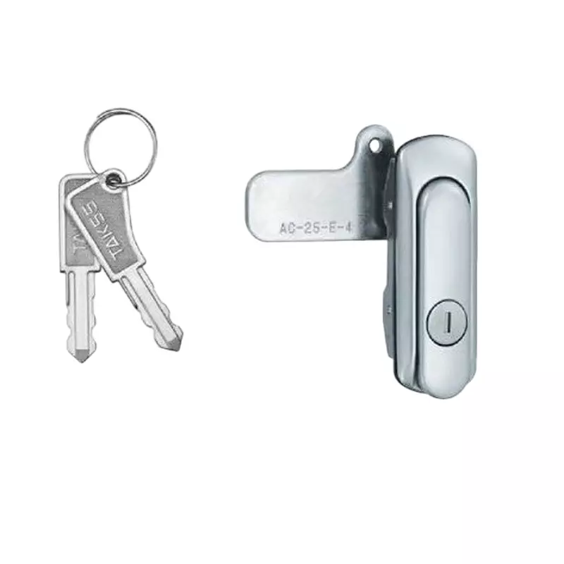 TAKIGEN Thin Flat Swing Handle Zinc Alloy Satellite Chrome Plating, A-464-C-3-1(TAK55)