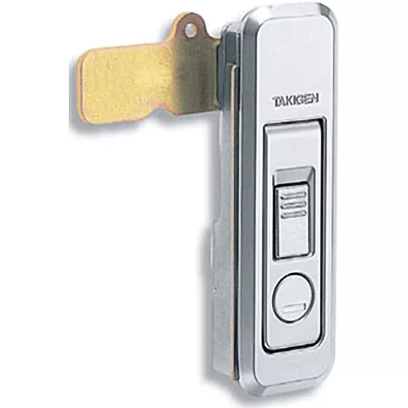 TAKIGEN Tightening Flat Handle Zinc Alloy Satellite Chrome Plating 515 g, A-474-R(#0200)