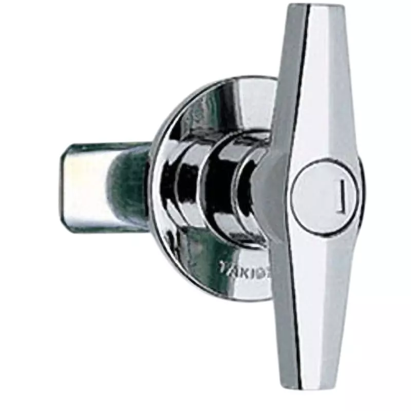 TAKIGEN T Handle Zinc Alloy Chrome Plating, A-139-1(#0200)