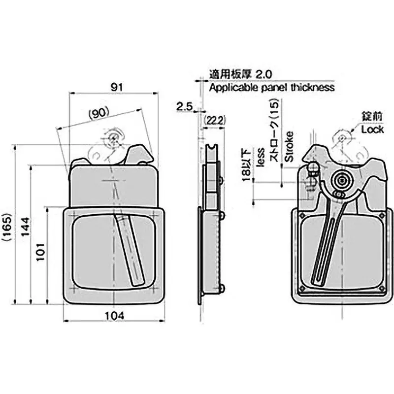 takigen-flash-handle-aluminum-alloy-for-sliding-door-a-899