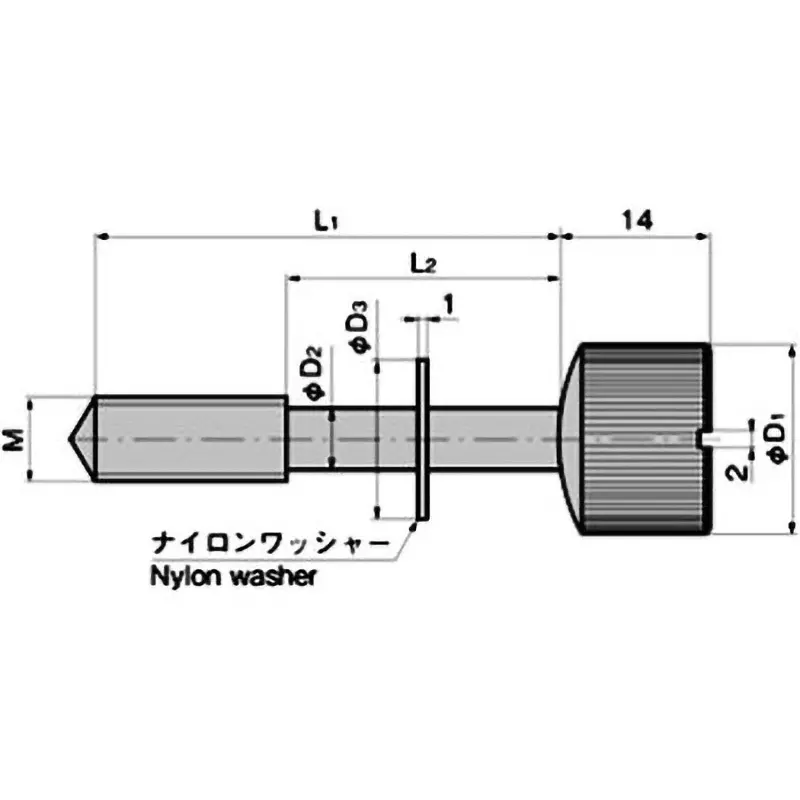 takigen-foot-length-knurl-knob-m6-x-l1-25-x-l2-15-free-cutting-brass-bar-c3602bd-a-176-44