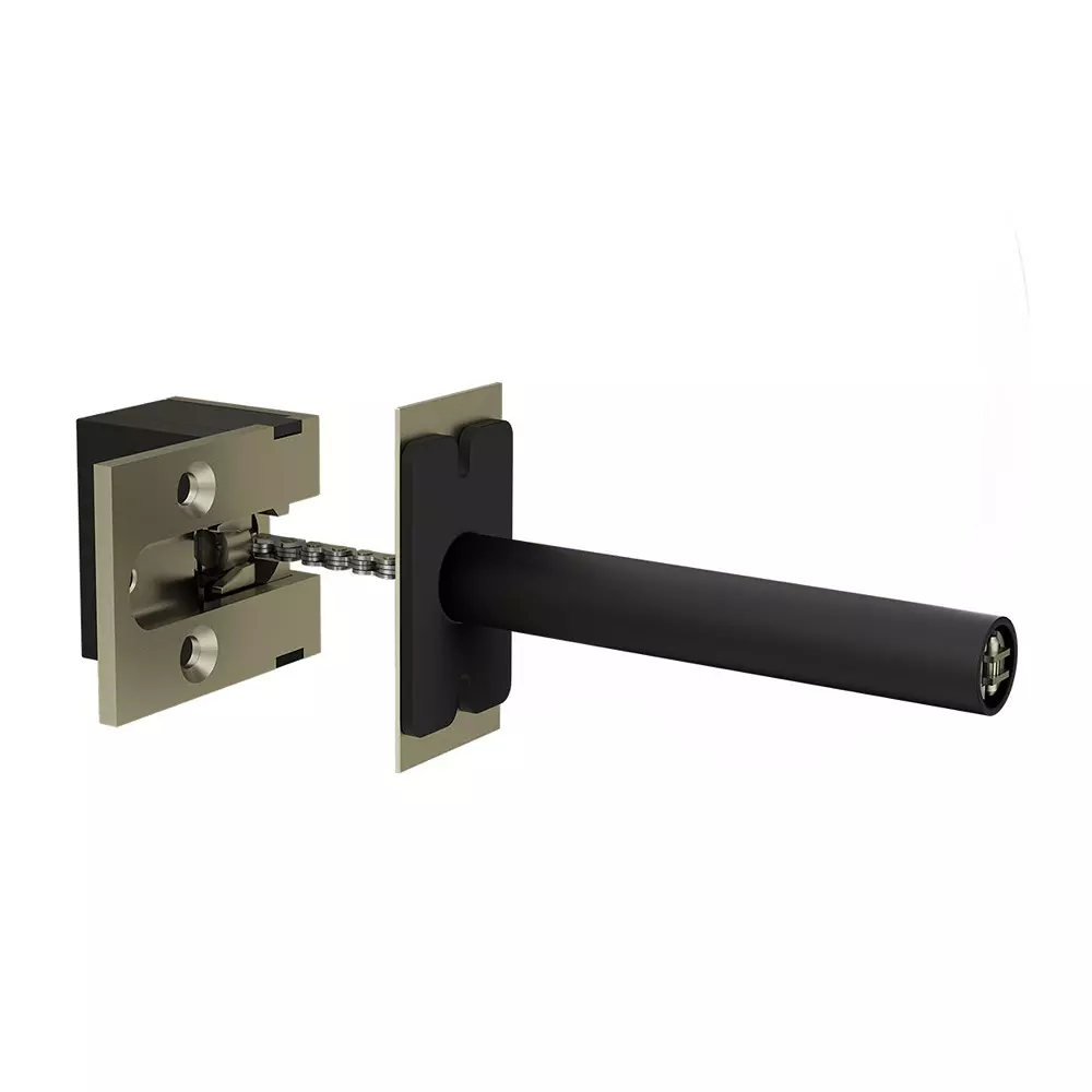 AIDO XL-C 3019A  Satin Nickel Plated Spring Loaded Security Door Chain