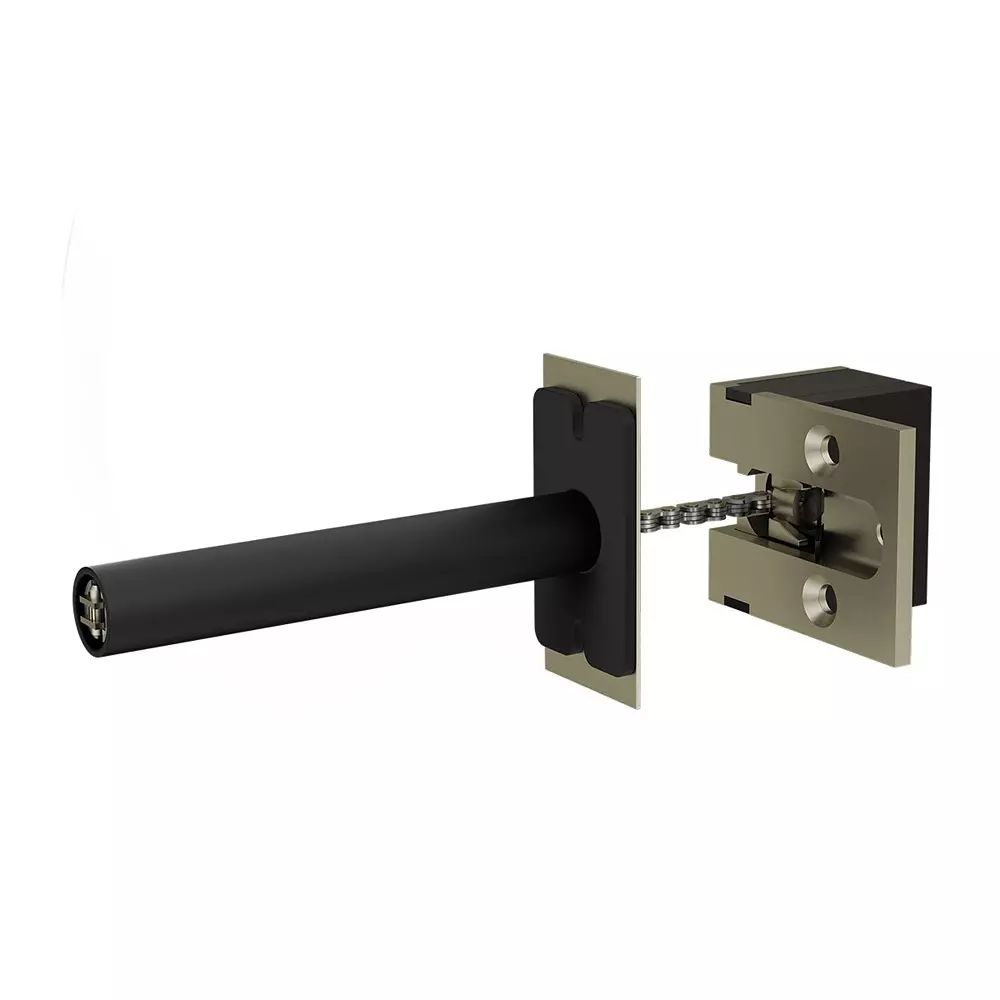 AIDO XL-C 3019A  Satin Nickel Plated Spring Loaded Security Door Chain