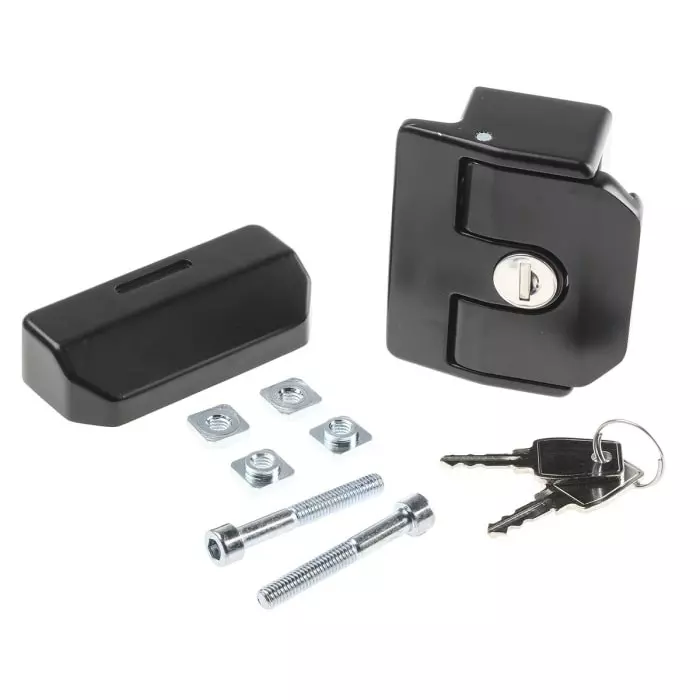 Bosch Rexroth Die Cast Zinc, Galvanised Steel Door Lock, MGE, 10 mm Slot, 40 mm, 45 mm, 50 mm Strut Profile, 3842530353