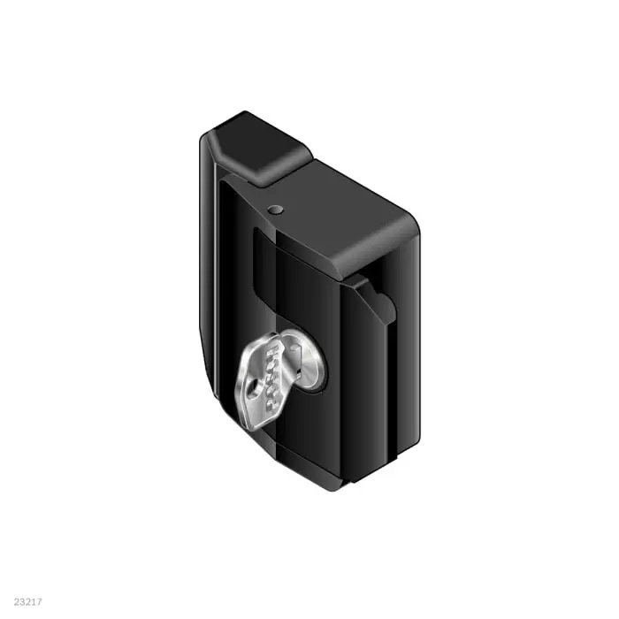 Bosch Rexroth Die Cast Zinc, Galvanised Steel Door Lock, MGE, 10 mm Slot, 40 mm, 45 mm, 50 mm Strut Profile, 3842530353